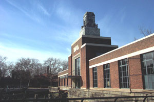 The restored Ellis Island Ferry Building.