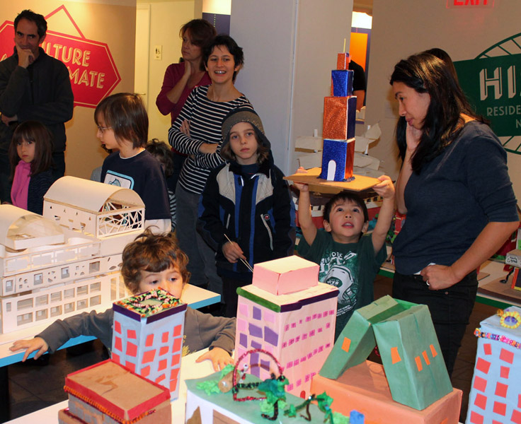 Exhibitions Take Center Stage at Recent FamilyDay@theCenter Programs