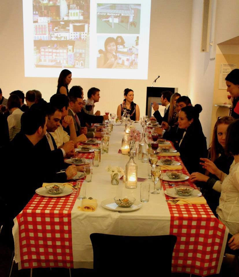 CFAF Young Patrons Host Supper Club at the Center